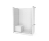 60 X 32 Shower | Built-in Seat | Tub to Shower