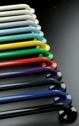12 x 24 Inch L-shaped grab bar | 13 color options G02JBR19