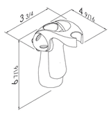 Handheld Shower Head Holder | Easy Glide | For Grab Bars