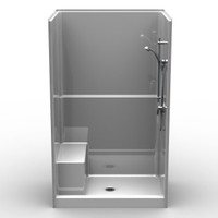 60x34 Walk-in Shower Kits