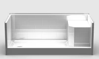 Shower Bases with Seat