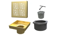 Square Shower Drain Body