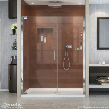 DreamLine Elegance | 54-1/2 to 56-1/2 x 72 Pivot Shower Door
