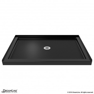 DreamLine Shower Base | 42 x 36 | Center Drain | Black