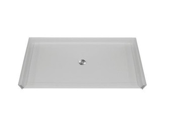 60 X 33 Shower Pan - Barrier Free, Center Drain 60 X 33 Shower Pan - Barrier Free, Center Drain