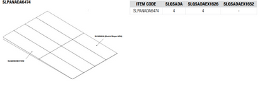 64 x 74 QuickDrain ADA Pan Sloping Kit | CURBLESS Shower