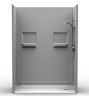 Shower Remodel | 60 x 32 Multi-Piece | Barrier Free Shower Shower Remodel | 60 x 32 Multi-Piece | Barrier Free Shower
