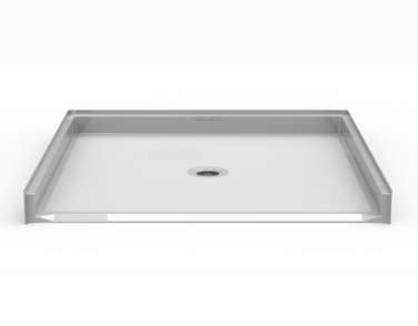 Curbless Shower Pan | 60 x 60 | Center Drain | Barrier Free