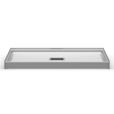 Curbed Shower Pan | 60 x 30 | Center Square Drain