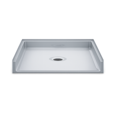 Curbless Shower Pan | 38 x 38 | Center Drain | Barrier Free