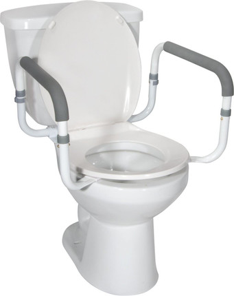 Toilet Safety Rail | Soft Padded Handles RTL12087