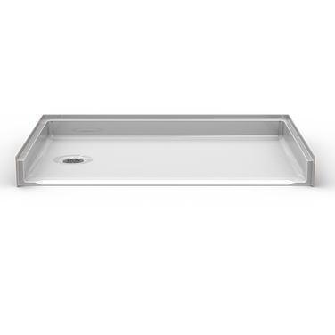 Barrier Free Shower Pan | 54 x 36 | Curbless Shower Base | Left Drain
