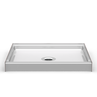 Curbed Shower Pan | 42 x 36  | Center Drain | 4" Curb