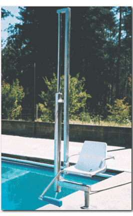 Aquatic Access Pool Lift with 135 Degree Rotation (IGAT-180/135)