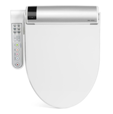 Bidet Toilet Seat | BLISS with Side Controls by BioBidet Top View