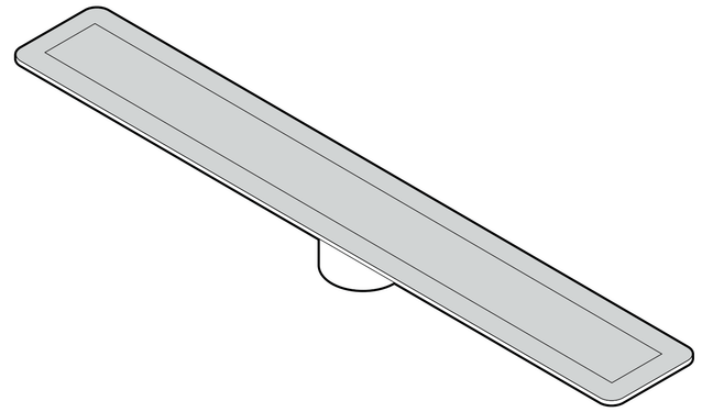 Proline Drain linear drain cover for bathroom installations