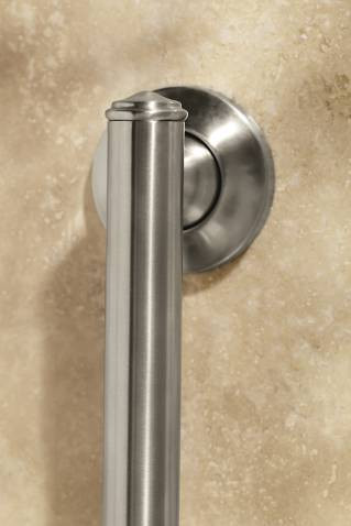 24 inch Moen Elegance ADA Grab Bar | Brushed Nickel