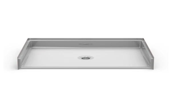 Curbless Shower Base | 60 x 42 | Center Drain | Barrier Free