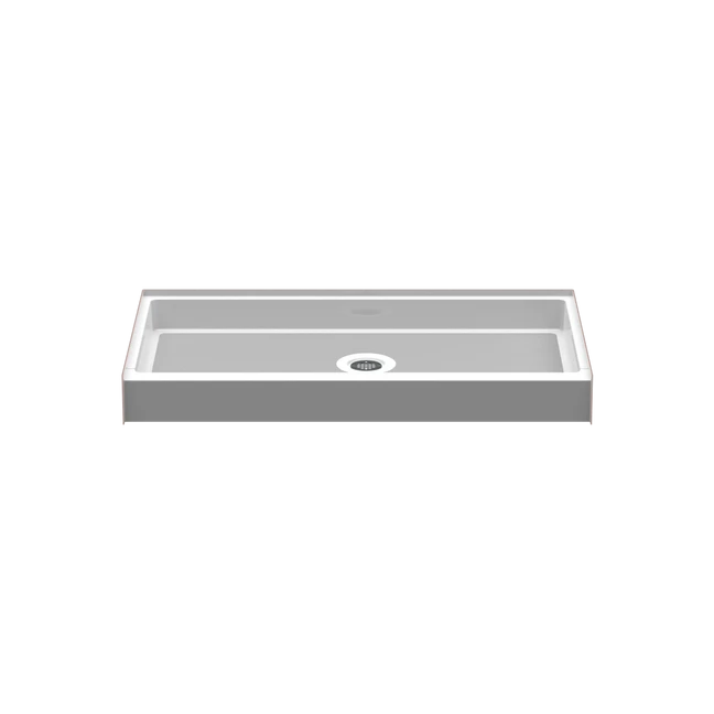 Curbed Shower Pan | 60 x 32 | Center Drain