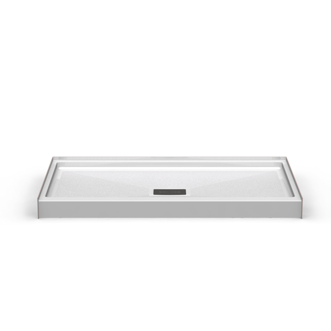 Curbed Shower Pan | 60 x 34 | Center Square Drain