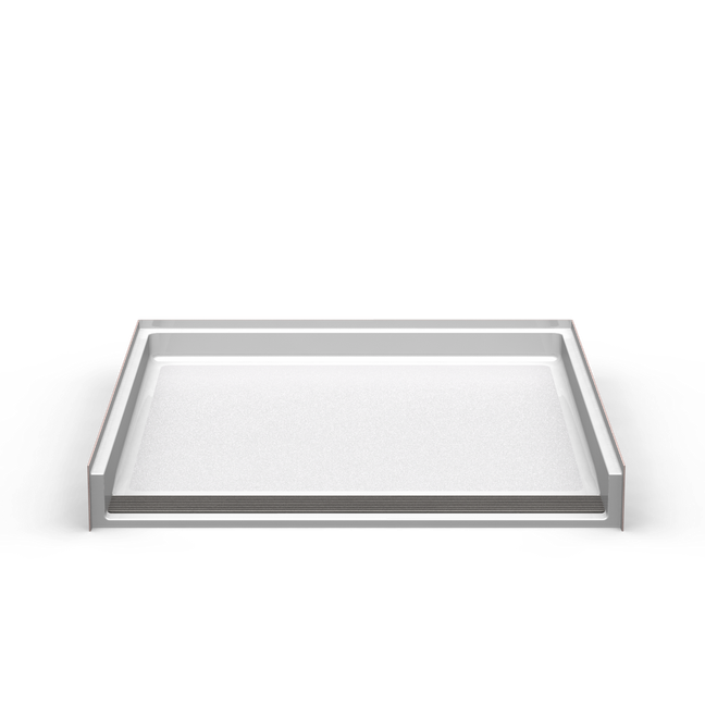 60 x 36 barrier free shower pan with front trench drain and low threshold