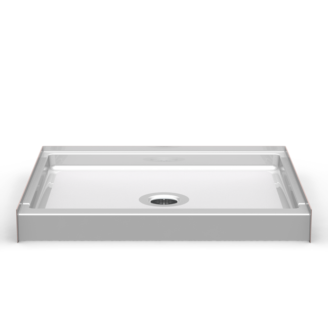 Curbed Shower Pan | 42 x 36  | Center Drain | 4" Curb