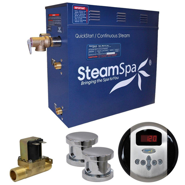 Steam Shower Kit | Chrome