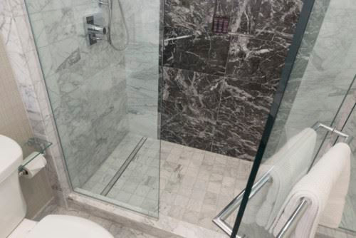 Curbed Shower Example