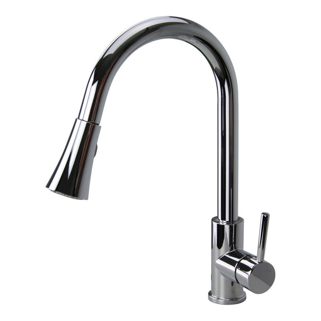 Kitchen Faucet | Transolid T3580 | Pull-Out | Polished Chrome