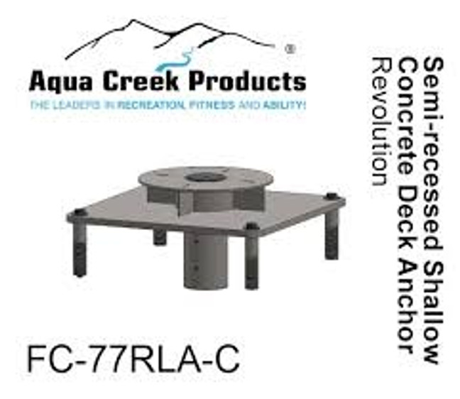 Anchor Kit for Revolution Pool Lift | 6" Thick Concrete (FC-77RLA-C)