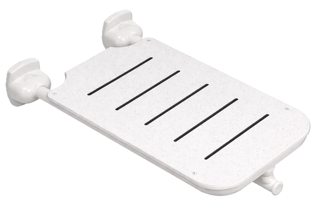 Bathtub Folding Seat in white