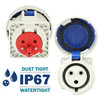 439306 Receptacle carries an environmental rating of IP67 Watertight