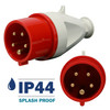 211 Plug carries an environmental rating of IP44 Splashproof