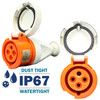 318424 Connector carries an environmental rating of IP67 Watertight