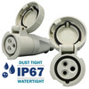 319315 Connector carries and environmental rating of IP67 Watertight