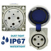 469306 Receptacle carries an environmental rating of IP67 Watertight
