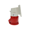 Walther Electric 564 Pin and Sleeve Receptacles 63A 5 Wire 400 VAC  6Hr  IP44 Splashproof - Industrial Grade IEC (Red)