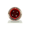 Walther Electric 669419 Pin and Sleeve Inlet 60A 4 Wire 3ø 480 VAC 7Hr  IP67 Watertight - 460B7AW Industrial Grade IEC (Red)