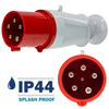 261519 Plug carries an environmental rating of IP44 Splashproof