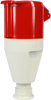 Walther Electric 331511 Pin and Sleeve Connector 32A 5 Wire 440 VAC 11Hr IP44 Splashproof - 530C1 Industrial Grade IEC (Red)