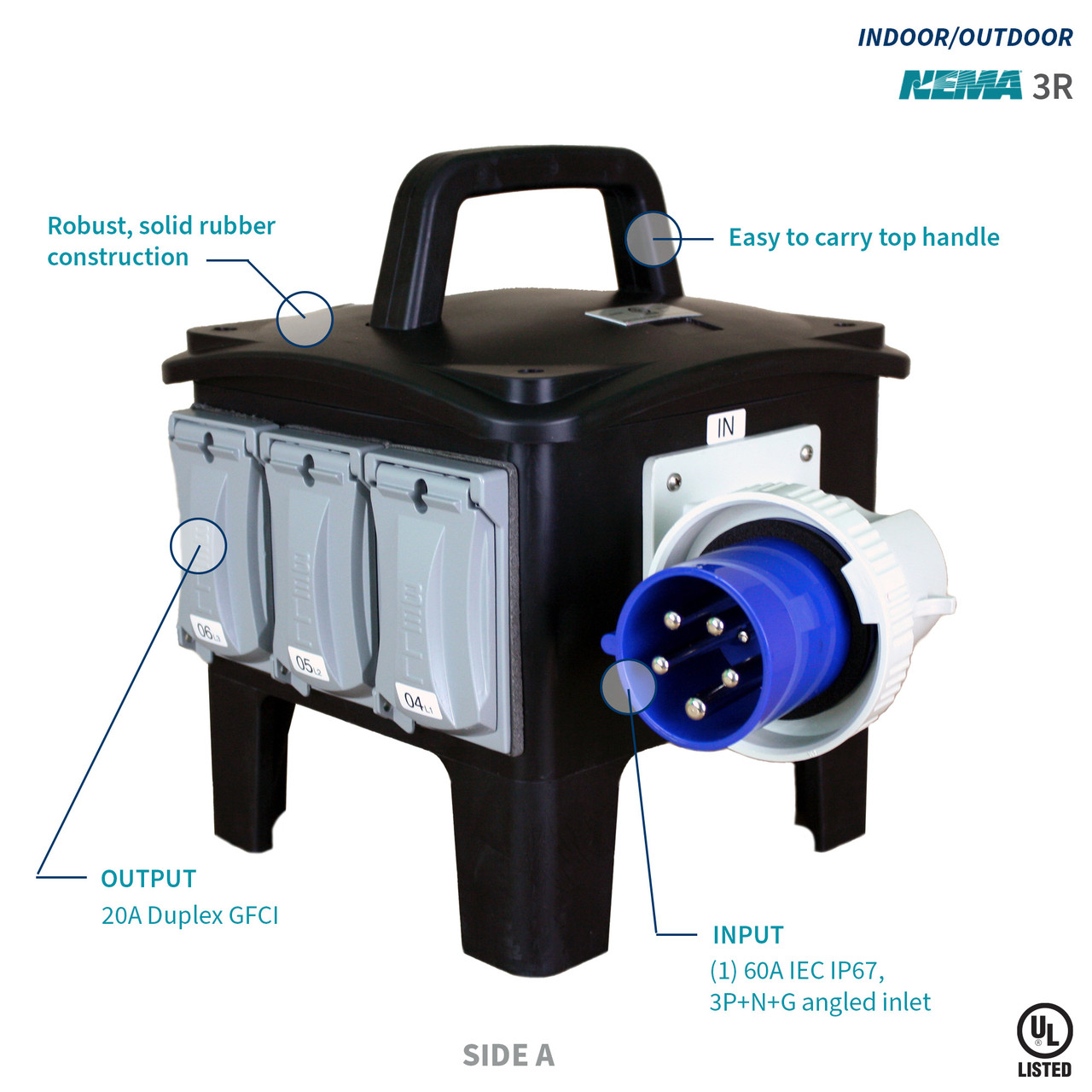 Walther Electric Portable Power Distribution Unit (PDU) | 40A