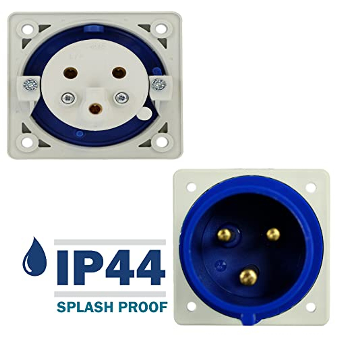 635306 Inlet carries an environmental rating of IP44 Splashproof