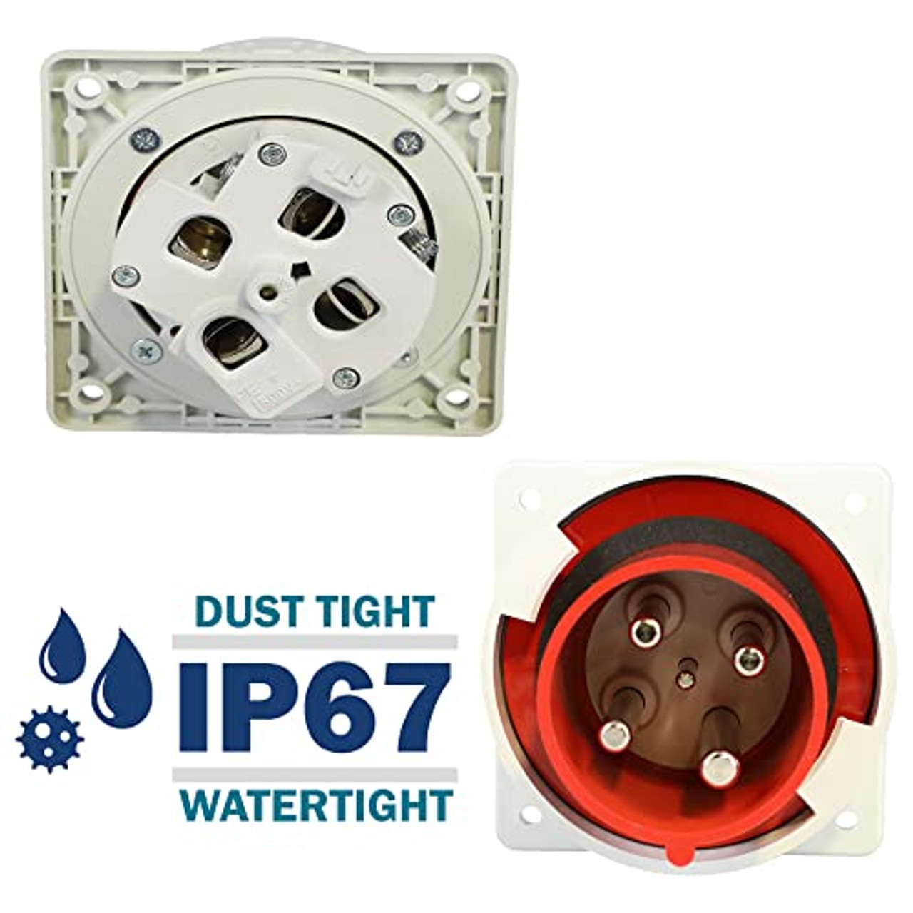 679419 Inlet carries an environmental rating of IP67 Watertight