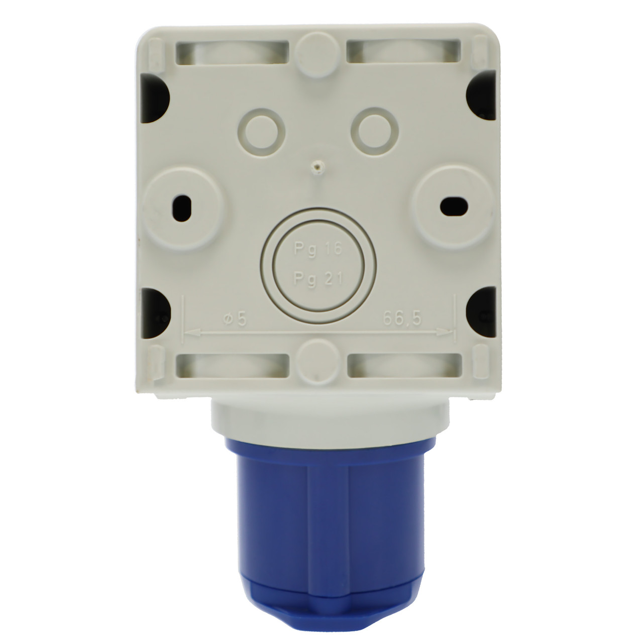 Walther Electric 111409 Surface Mount Receptacle 16/20A 4 Wire 230