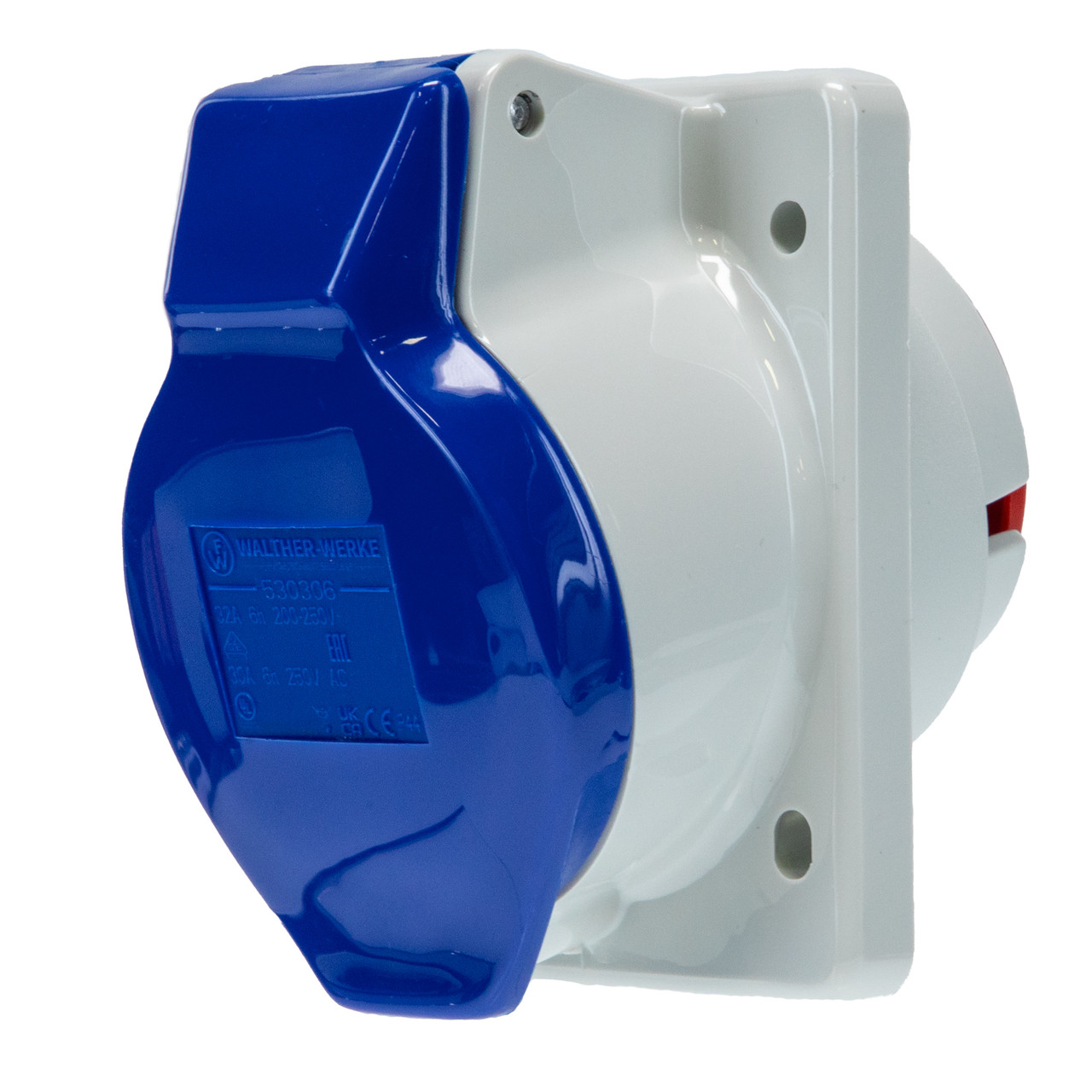 Walther Electric 530306 Pin and Sleeve Receptacle 30/32A 3 Wire
