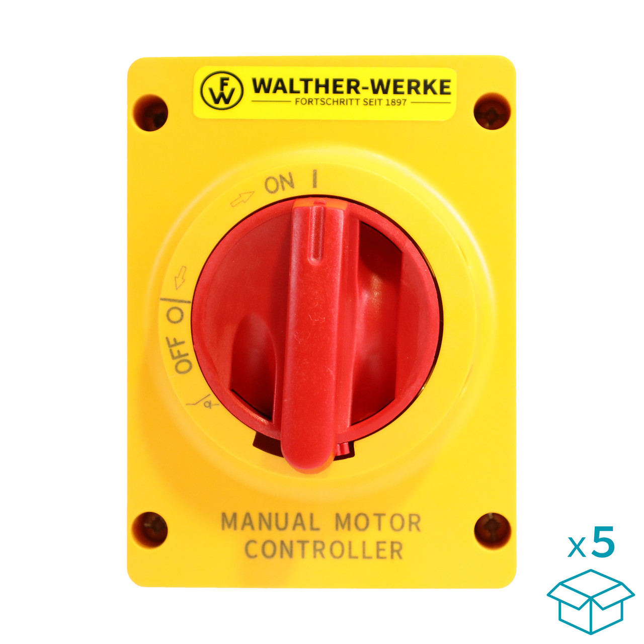Walther Electric KEM325UL-YR Motor Disconnect Switch (Front)