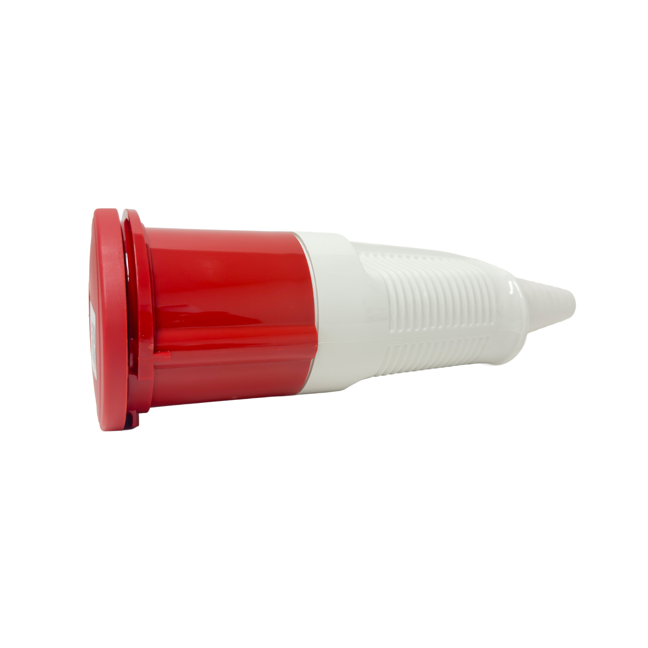 Walther Electric 360519 Pin and Sleeve Connector 60A 5 Wire 3ØY 277/480 VAC 7hr IP44 Splashproof - Industrial Grade IEC (Red)