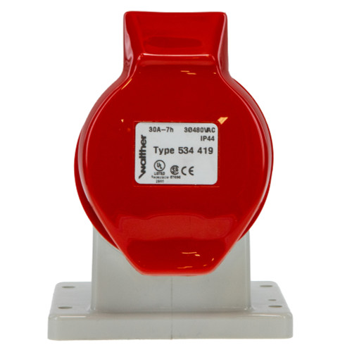 Walther Electric 534419 Receptacle (Cover)