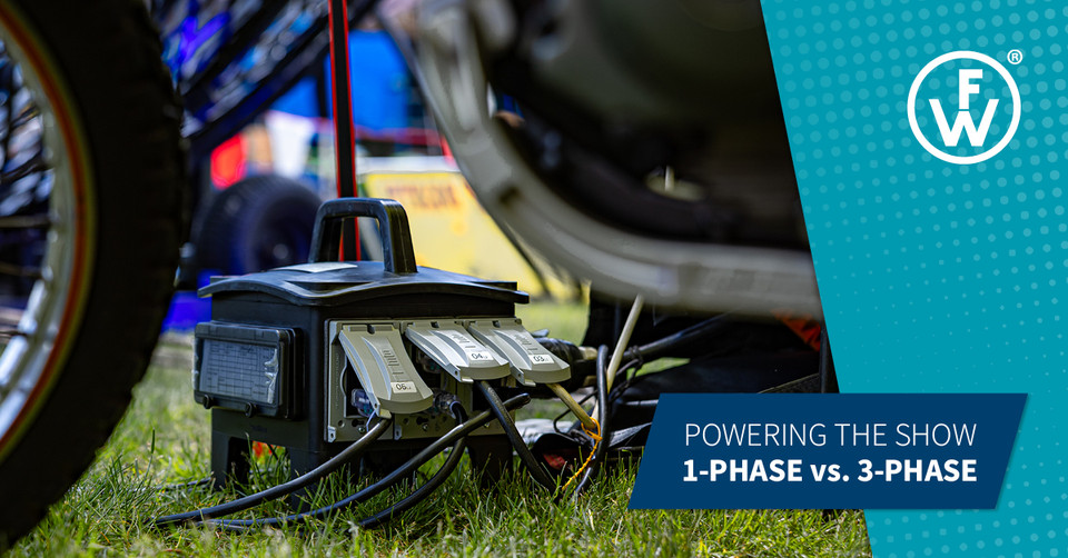 Powering the Show: Single-Phase vs. Three-Phase Power for Live Events