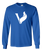 Vulcan Long Sleeve Ultra Cotton T-Shirt - White Logo